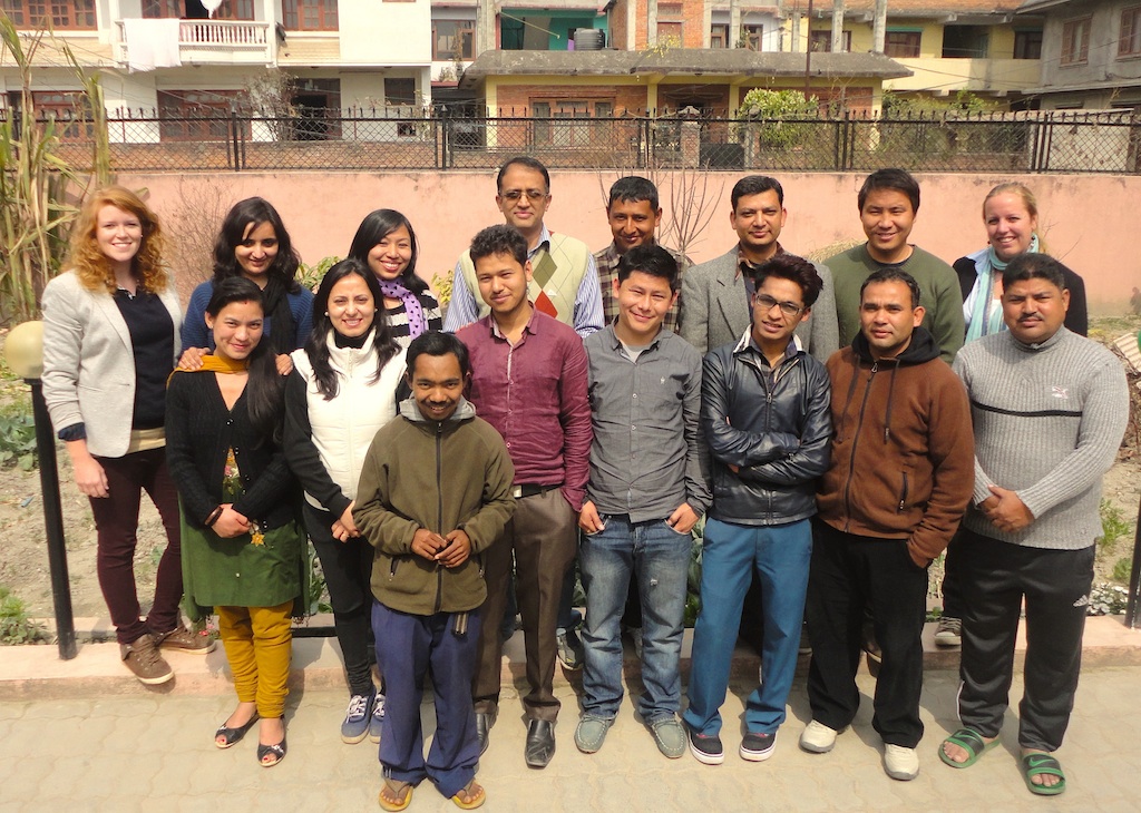 Umbrella Nepal Staff Photo February 2014